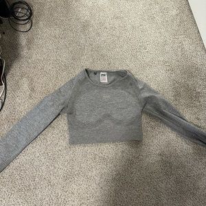 Gym shark cropped workout top